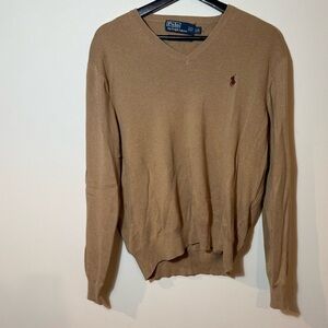 Polo by Ralph Lauren Men's Tan Sweater